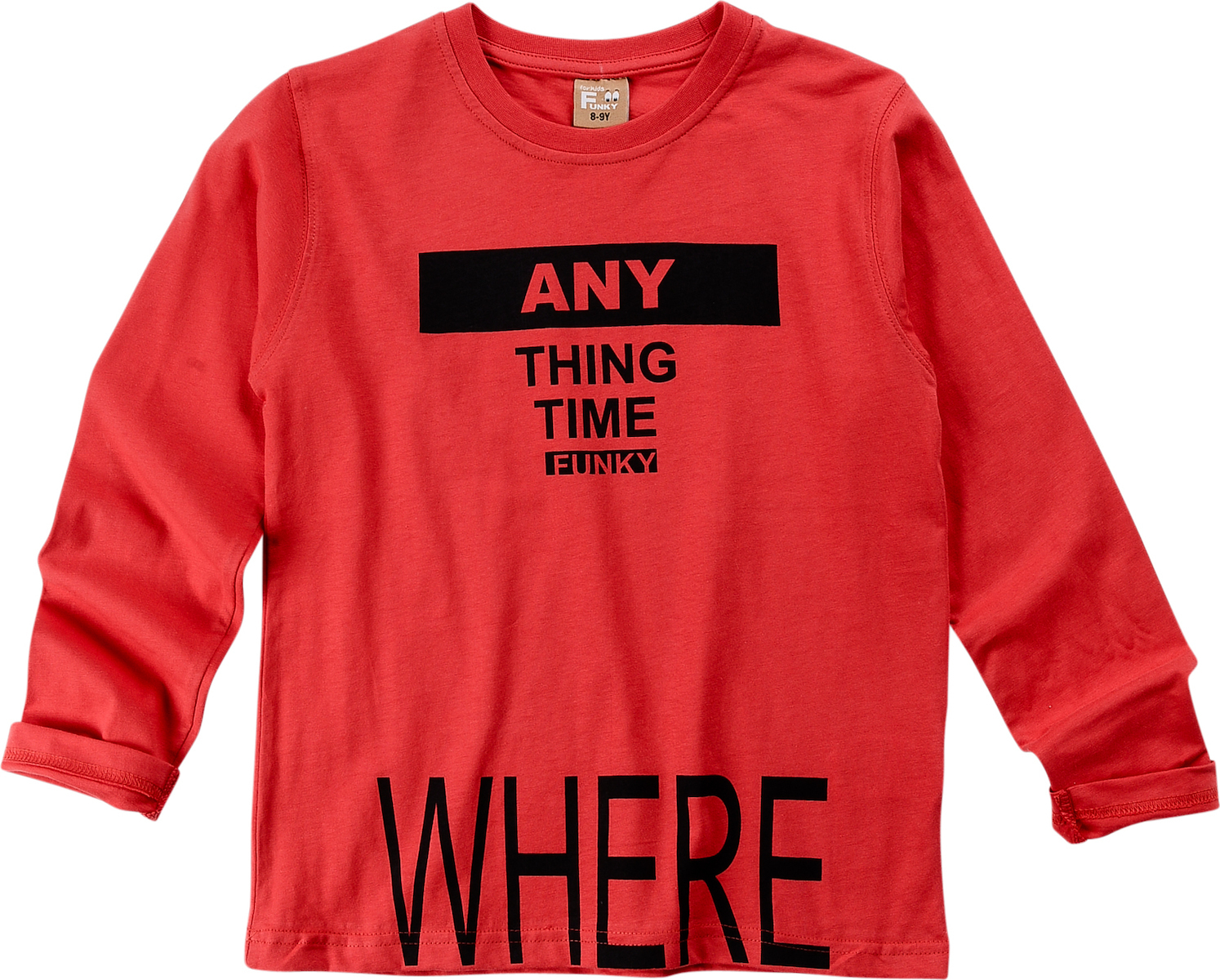 ΜΠΛΟΥΖΑ ANYTHING ANYTIME ΚΟΚΚΙΝΗ