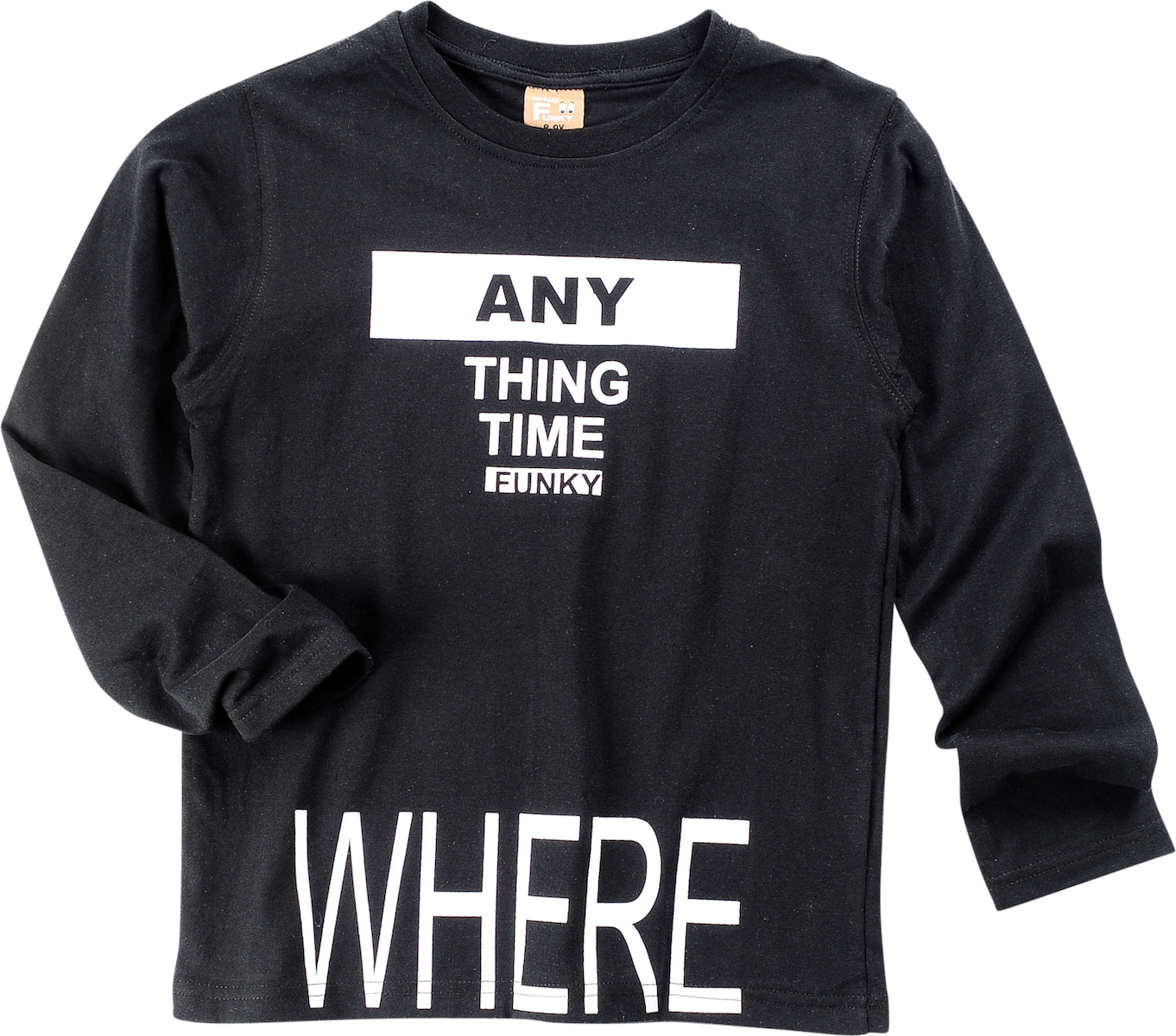 ΜΠΛΟΥΖΑ ANYTHING ANYTIME ΜΑΥΡΗ