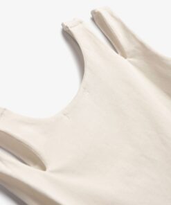 Alternative view of ΜΠΛΟΥΖΑ FUNKY CROP ΑΜΑΝΙΚΗ ΛΕΥΚΗ