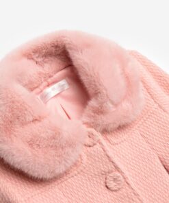 Alternative view of ΠΑΛΤΟ FUNKY BABY PINK ΡΟΖ