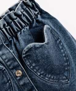 Alternative view of ΦΟΥΣΤΑ FUNKY DENIM HEARTS ΤΥΠΟΣ