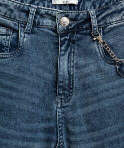 Alternative view of ΠΑΝΤΕΛΟΝΑ ΤΖΙΝ CARGO DENIM BLUE