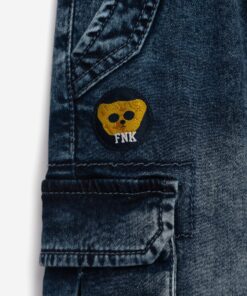 Alternative view of ΠΑΝΤΕΛΟΝΙ FNK JEAN CARGO DENIM BLUE