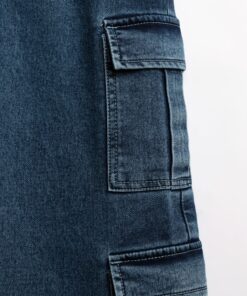 Alternative view of ΠΑΝΤΕΛΟΝΑ JEAN CARGO DENIM BLUE