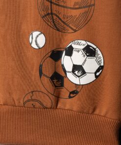 Alternative view of ΣΕΤ ΦΟΡΜΑ ΦΟΥΤΕΡ FUNKY SOCCER 77 ΚΑΦΕ - ΜΑΥΡΟ