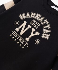 Alternative view of ΣΕΤ ΦΟΡΜΑ ΜΕ ΚΑΜΠΑΝΑ MANHATTAN ΜΑΥΡΟ - ΜΠΕΖ