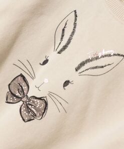 Alternative view of ΣΕΤ ΦΟΡΜΑ FUNKY BUNNY ΜΠΕΖ ΠΑΓΟΥ - ΑΝΘΡΑΚΙ
