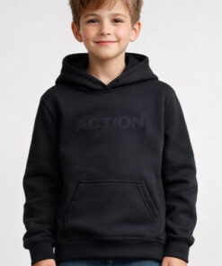 ΜΠΛΟΥΖΑ ΦΟΥΤΕΡ ACTION SPORTSWEAR ΜΑΥΡΟ